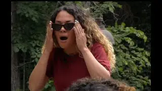 Utopia 2 - Shelley in shock nadat Franny vertelt dat ze met Gerrit geneukt heeft