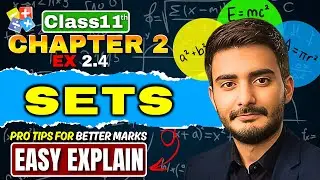 11th Class Maths Chapter 2: Sets, Functions & Group | Conquer Exercise 2.4 | Dominate Entry Test