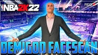 HOW TO MAKE THE NEW NBA2K22 *DEMIGOD* FACESCAN