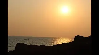 #OMBEACH #GOKARNA #KARNATAKA. SunSet View