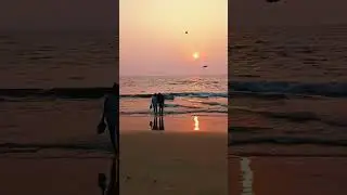 Kuzhupilly beach & backwaters | Sunset #shorts #trendingshorts #travelvlogger