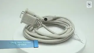 MATSUSHITA AFC8513X, 3m PC Cable SUB-D9 RS-232 to Mini-Din PS/2 - LW18929