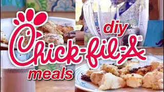DIY Chick-Fil-A MEALS! Testing Pinterest Recipes!! | Courtney Graben