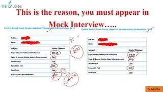 CAPF(AC) 2021 and 2022 aspirants : This is the reason you must appear in Mock Interview
