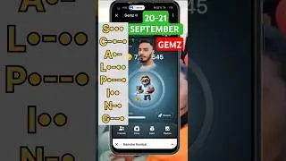 gemz daily cipher code 21 September