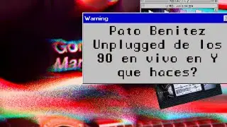 Pato Ben&iacute;tez - Unplugged de los 90.(en vivo en Y qu&eacute; hac&eacute;s?)