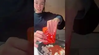 Fazendo comida coreana 