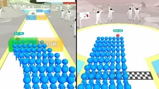 Count Run game online | All Levels Gameplay Mobile Walkthrough New Trailer #6 - CVR Game Boss