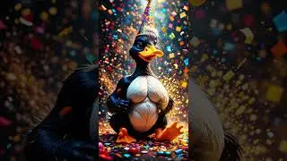 👑 Duck Muscular Birthday Surprise Party ✅#DuckParty #EmotionalSurprise #BirthdayJoy