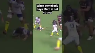 Maro Itoje on the loose #rugby #englandrugby