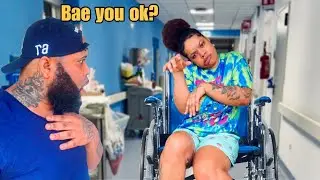Acting like a speacial needs person* to see my boyfriend reaction