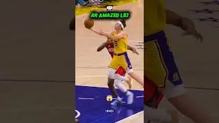 Austin Reaves AMAZED LeBron JAMES w/ a Michael Jordan FAKE! 🔥👌😎 #austinreaves #austin #lebronjames