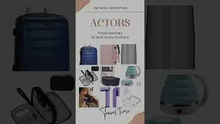 Actor Amazon Travel Essentials