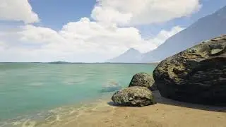 Video Game Ambience Asmr - (GTA V) Paleto Bay | Relaxing Ocean Waves