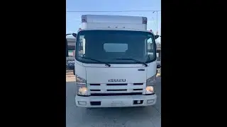 2011 Isuzu NPR Ecomax 12FT Box Truck (VERNON, California)