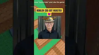 ROBLOX CEO GOT ROASTED 😈#relatable #roblox #robloxrant
