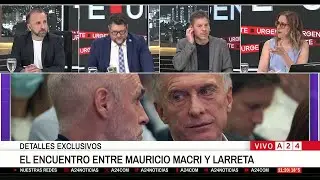 🚨EL ENCUENTRO ENTRE MAURICIO MACRI Y HORACIO RODRÍGUEZ LARRETA