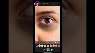 How to Remove Dark Circle in PicsArt | Easy Skin Retouching Tutorial 2025 #picsartediting