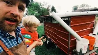 Chicken Coop Collects It’s Own Rain Water