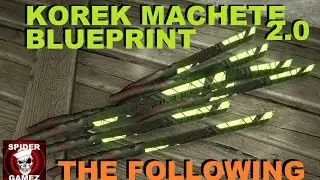 Расположение чертежа мачете Korek V2 для Dying Light после выполнения следующих действий — как по...