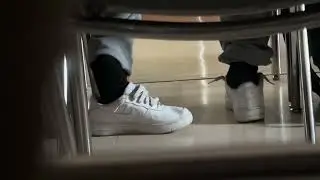 Black sock shoeplay