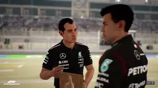 F1 MANAGER 2024 MERCEDES NO COMMENTARY CAREER MODE #1 BAHRAIN: BOTH CARS OUT OF FUEL!!