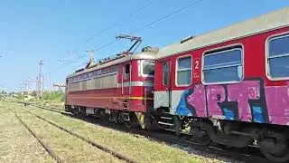 БВ 4631 Русе Разпределителна - Пловдив с 44121 пристига на гара Казанлък