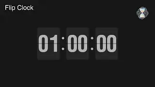 1 Hour Timer ⏱️ Flip Clock Countdown | Focus & Study Timer - ChronoFlow