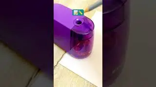 как точить цветной карандаш? how to sharpen a colored pencil? #colors #artpencil