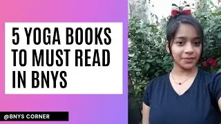 5 Yoga Books । You Must Read In BNYS
