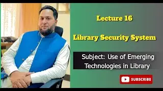 Library Security System (usage in libraries)