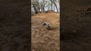 RC TRUCK Sends Backflips #shorts #rctruck #rcoffoad #fyp #backflip #fun