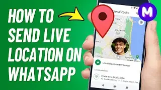 How to Send LIVE LOCATION on WhatsApp (2024) - Updated
