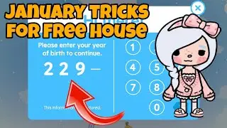 JANUARY 2026 TRICKS FOR FREE HOUSE! 100% WORKING TOCA BOCA || FREE PROMO CODE