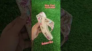 New Hand Work #Footwear Collection #nice feet# 👠👠👠 short video