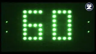 ⏱️ 60 Second Countdown Timer &bull; Green LED Digital Style for Events, Videos and Presentations