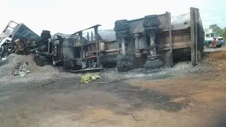 Two fatal accidents involving Dangote vehicle ,Sienna and a Truck kill 4