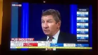 (Sky News) Former CEO of Enterprise Inns - Ted Tuppens