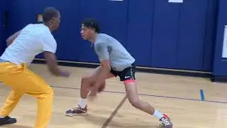 Simeon Wilcher is North Carolina Ready… Intense Workout With Coach Delson #1 Trainer In The Country