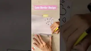 ❤️Heart Border Design | Project Border Design | #n21art #borderdesign Front Page Design