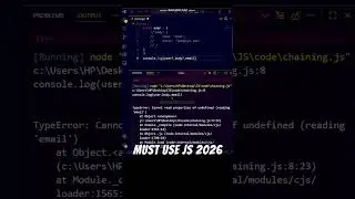 😍😍 This JS line prevents app crashes #shorts #short #coding #javascript #programming