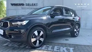 VOLVO SELEKT XC40 T3 163HP MOMENTUM PRO ONYX BLACK - BLONDE LEATHER 2020 | EUROSERVICE