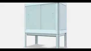 LILLTJ&Auml;RN washbasin vanity unit, 2 doors | 3DArt | 3DModel