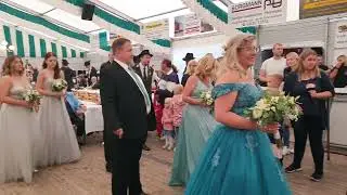Kirmesgesellschaft Einigkeit Langwaden - Zelt Parade am 06.08.2023