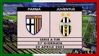 Serie A 2000-01, g27, Parma - Juventus (2Half)