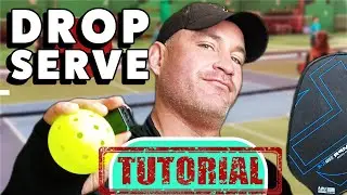 The Secret Mechanics of a Pickleball Drop Serve in Slow Motion