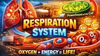 Respiration System Explained 🔥 | Class 10 Biology NCERT | Oxygen se Energy (ATP) tak | Biology