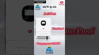 6KW IP66 Solar System | Weather Proof & Net Metering Approved | MH Solar Energy Karachi