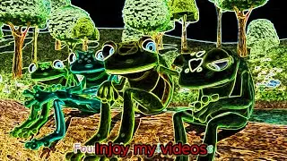 Four little spekled frog, 🐸🐸🐸🐸 Sat on the spekled log🪵 ||Sponsored By Klasky Csupo Effects 