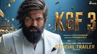 K.G.F: Chapter 3 - Official Trailer | Rocking Star Yash | Prabhas | Prashanth Neel | Ravi Basrur